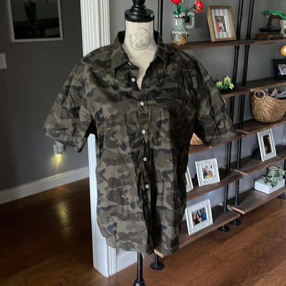 Mens Camo Shirt